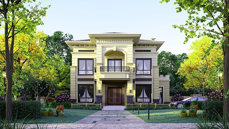 东丽中式合院住宅，开放庭院与邻里乡亲更亲近